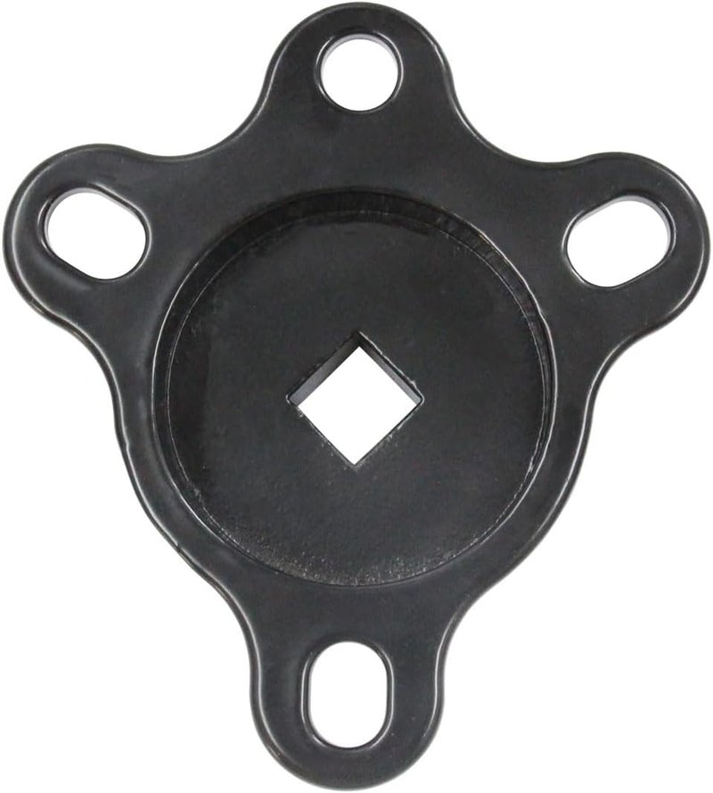 LVOUP Crankshaft Turning Tool Engine Rotation Adapter Tool Compatible for Chevy or Ford V8 Engines Black - Image 3
